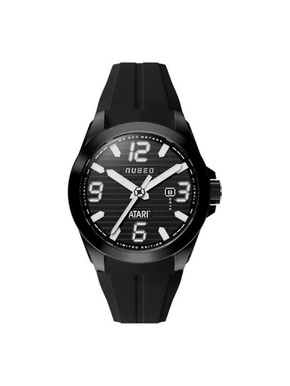 NWT Nubeo Torrent Black Dial Men's Watch